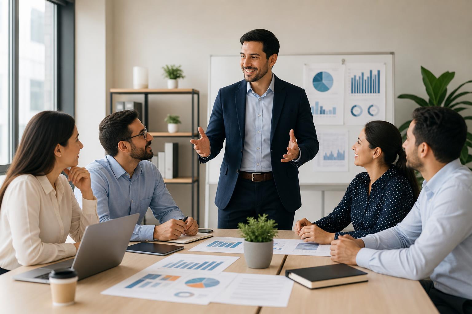 Liderazgo Efectivo para Construir Un Equipo de Trabajo