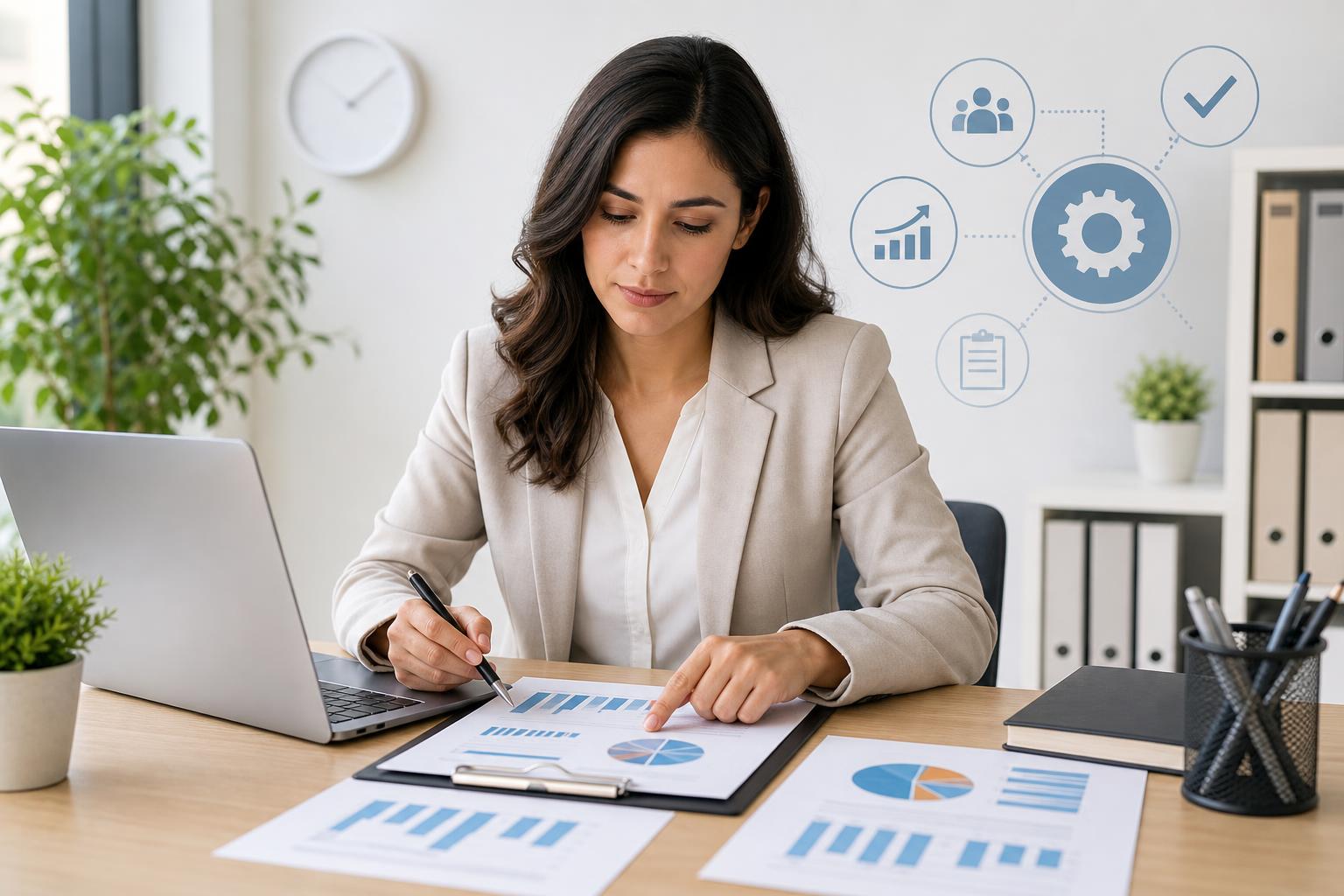 Productividad con Estudios de Organizacion del Trabajo