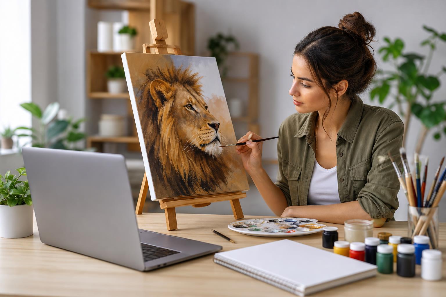 Pintura al Leo