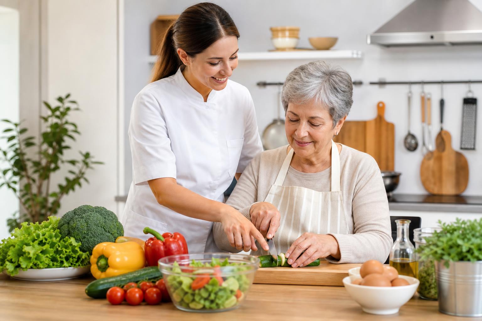 Cocina en la Unidad Familiar de Personas Dependientes