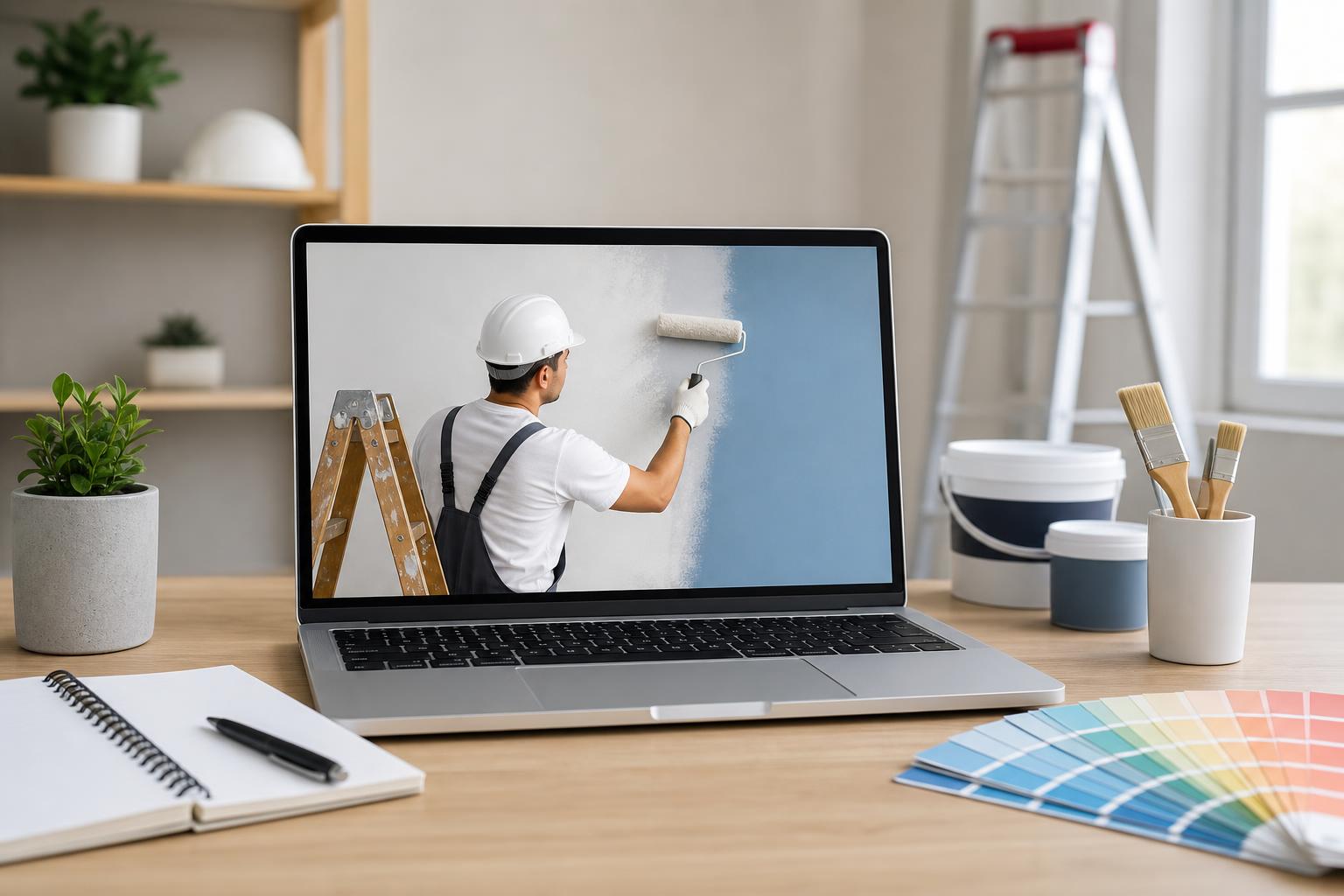 Trabajos de Pintura en Construccion