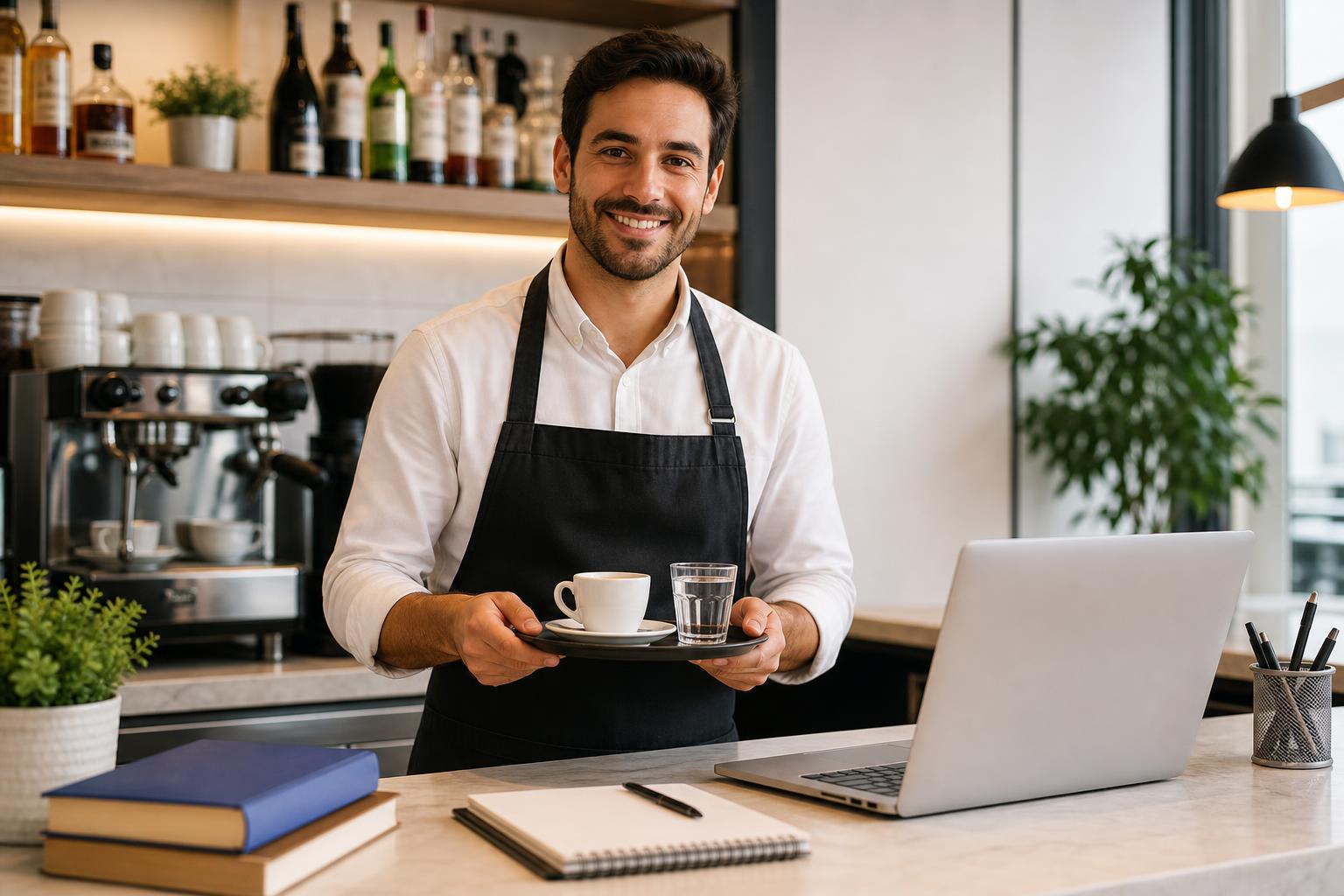 Camarero de Cafeteria y Bar