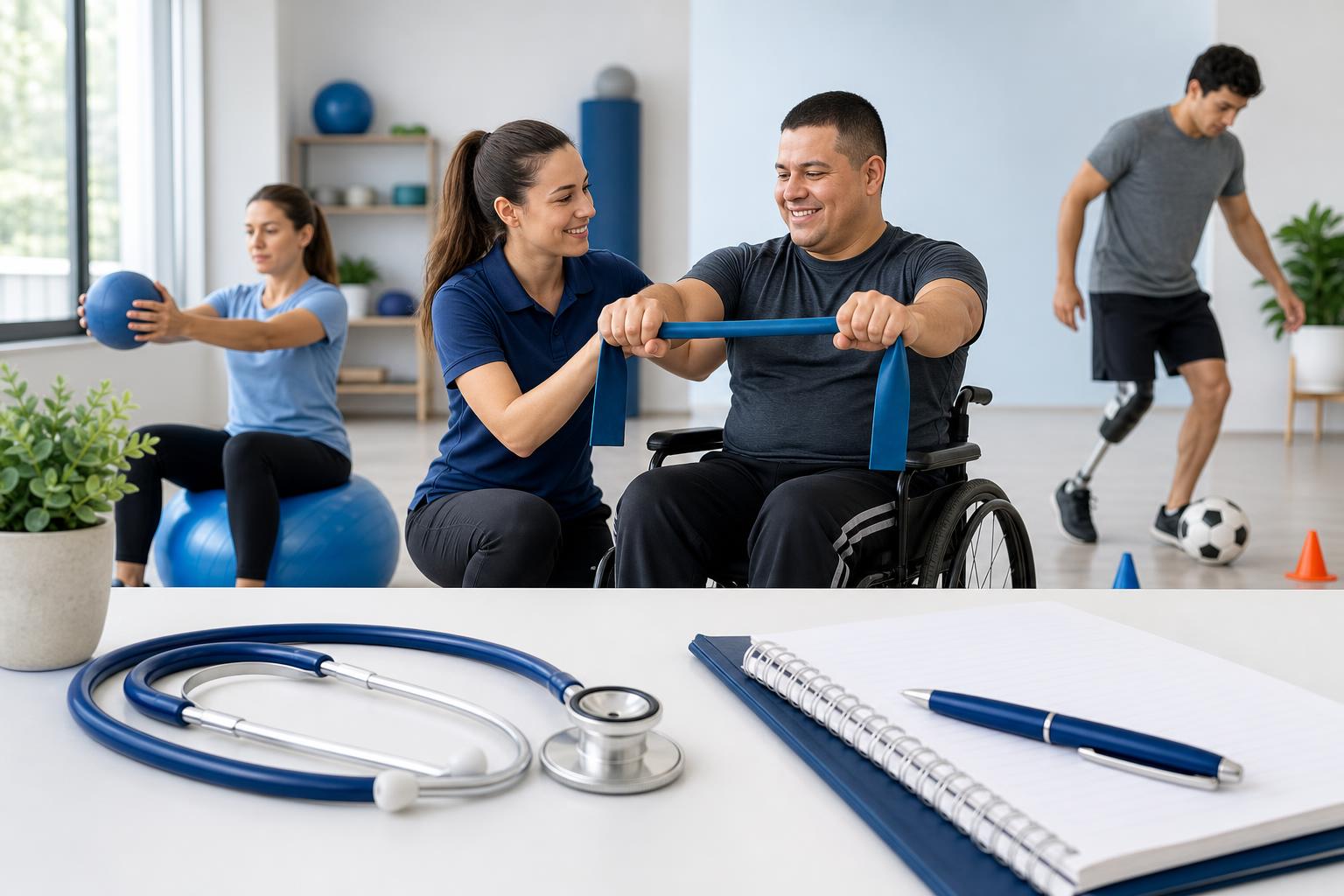 Actividades Fisicas y Deportes Adaptados para Personas con Discapacidad